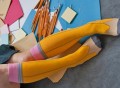 Pencil Knee High Socks