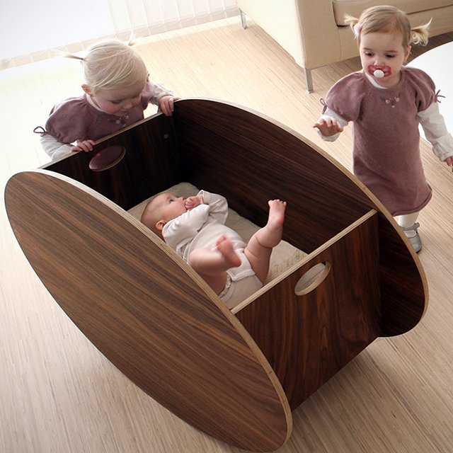 So-Ro Walnut Cradle