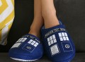 TARDIS Boot Slippers