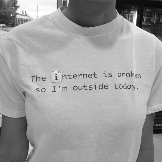 The Internet Is Broken T-Shirt