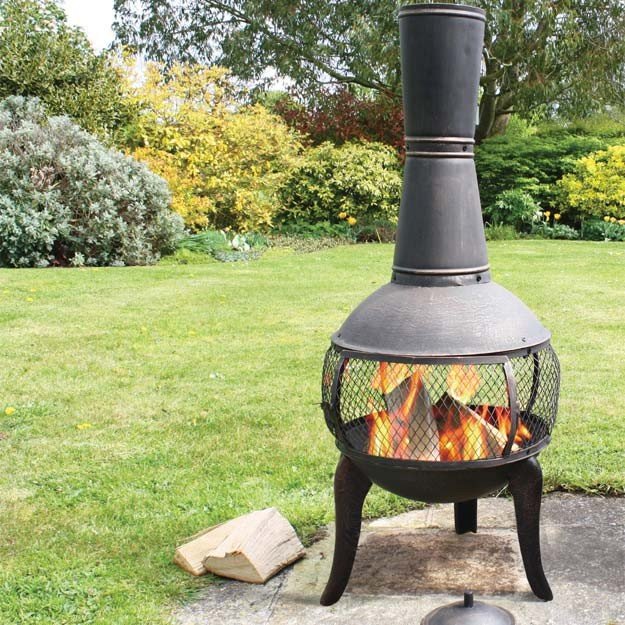 Tuscan Glo Chiminea » Petagadget