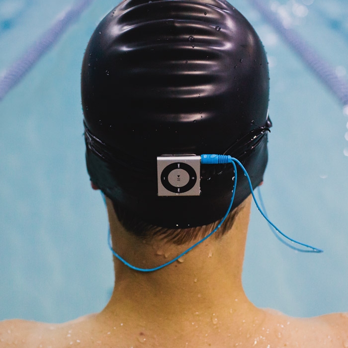 Waterproof iPod Shuffle Swim Kit