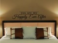 You Are My Happily Ever After Vinyl Wall Decal