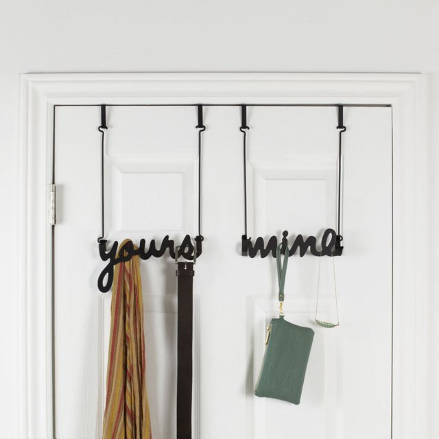 Yours & Mine Over-the-Door Hook