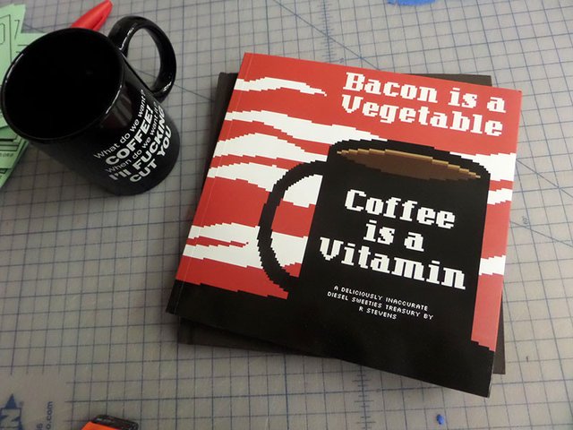 Bacon is a Vegetable, Coffee is a Vitamine