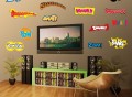 Comic Book Wall Stickers
