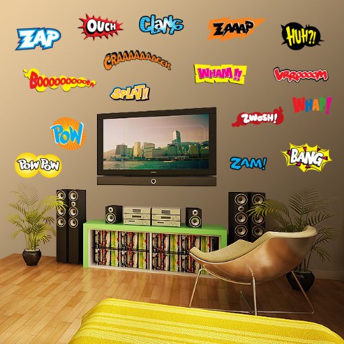 Comic Book Wall Stickers