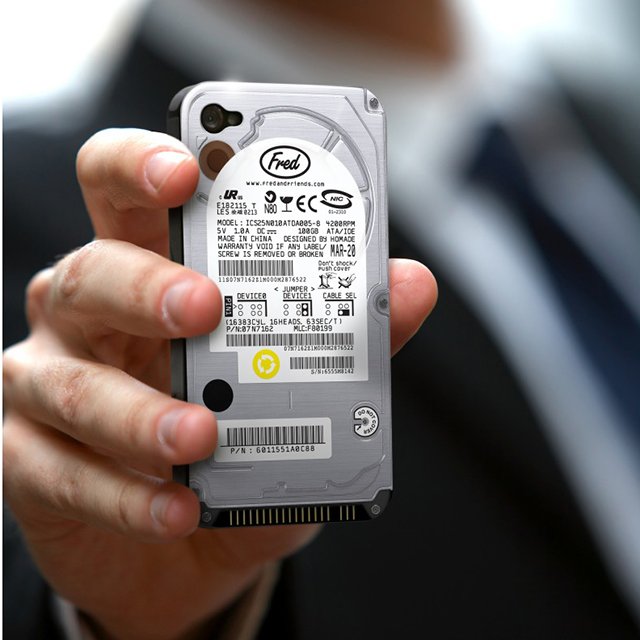 Hard Drive iPhone Case