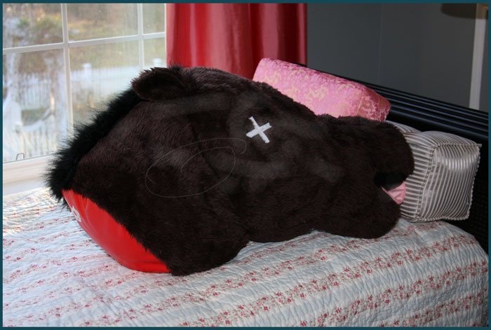 Horse Head Pillow