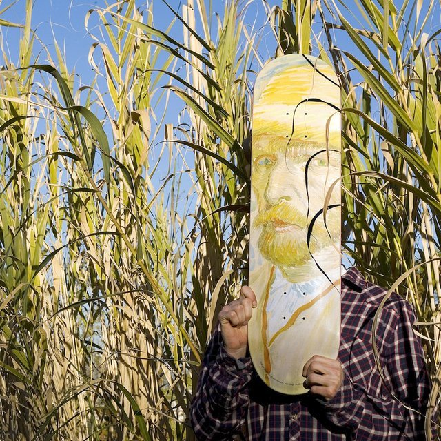 Van Gogh Self Portrait ArtBoard