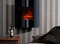 Dream Flame Helix Convex Electric Fireplace