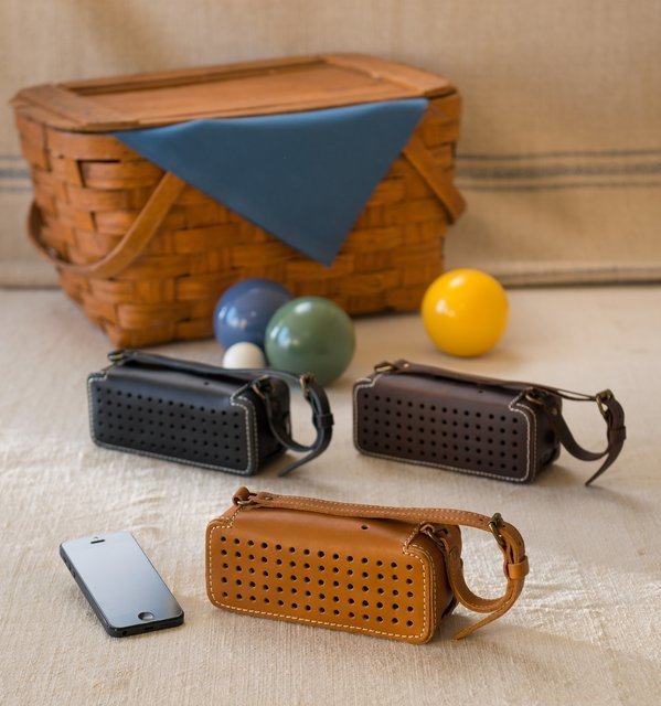 Leather Bluetooth Wireless Speaker