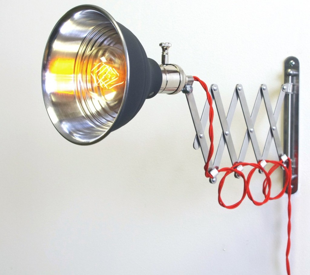 Scissor Extention Wall Lamp