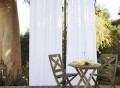 White Outdoor Curtains