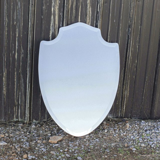 Crest Shaped Mirror