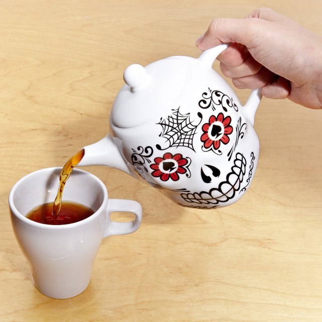 Day of the Dead Teapot