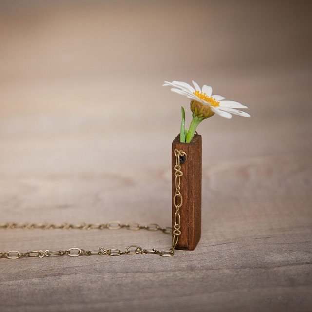 Flower Vase Necklace by Mr. Lentz