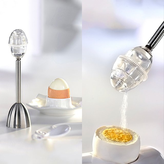 GEFU Egg Cracker & Salt Shaker