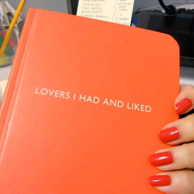 Lovers I Had and Liked Notebook