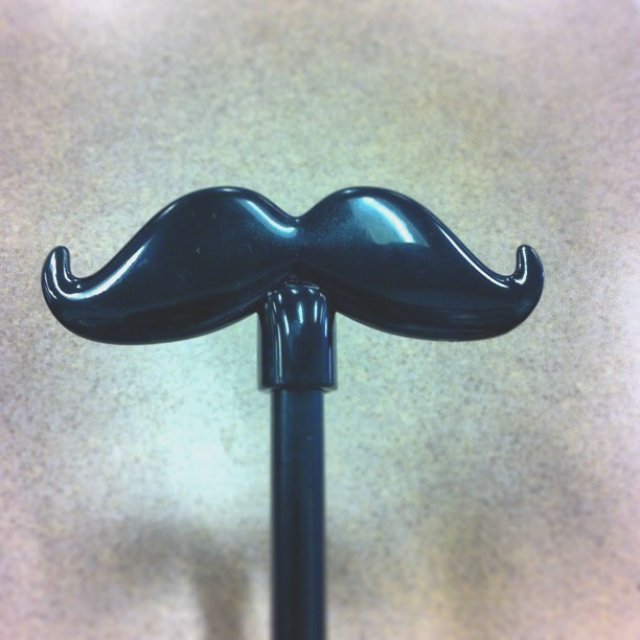 Moustache Pencil Topper