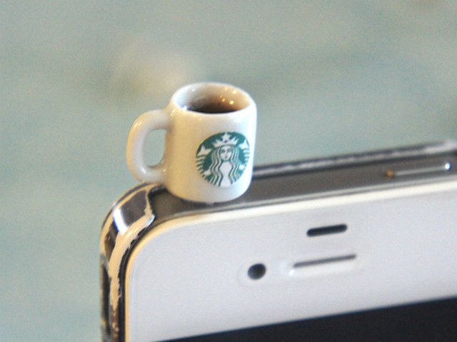 Starbucks Coffee Phone Plug