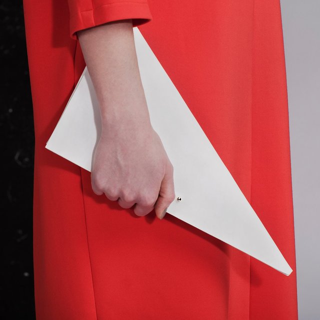 Triangle Folded Clutch by Clean Everything