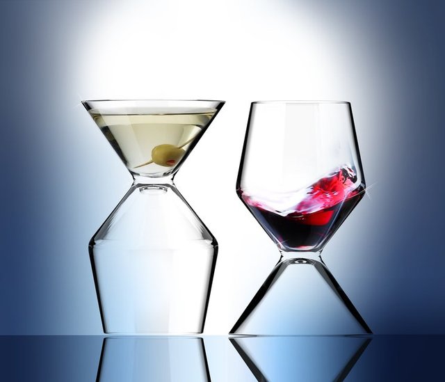 Vino-Tini 2-in-1 Glass