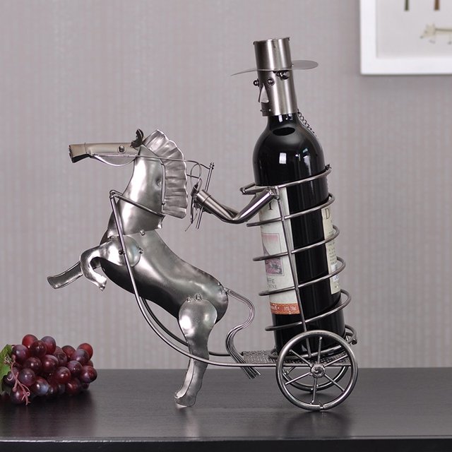 Carriage Wine Holder