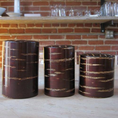 Cherry Bark Canisters