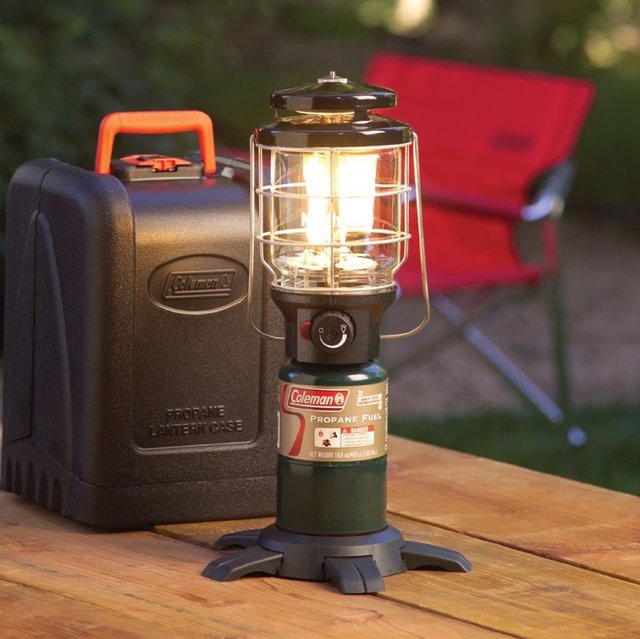 Coleman Mantle Propane Lantern with Case