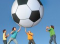 Gigantic 6′ Foot Tall Soccer Ball by Big Mouth Toys