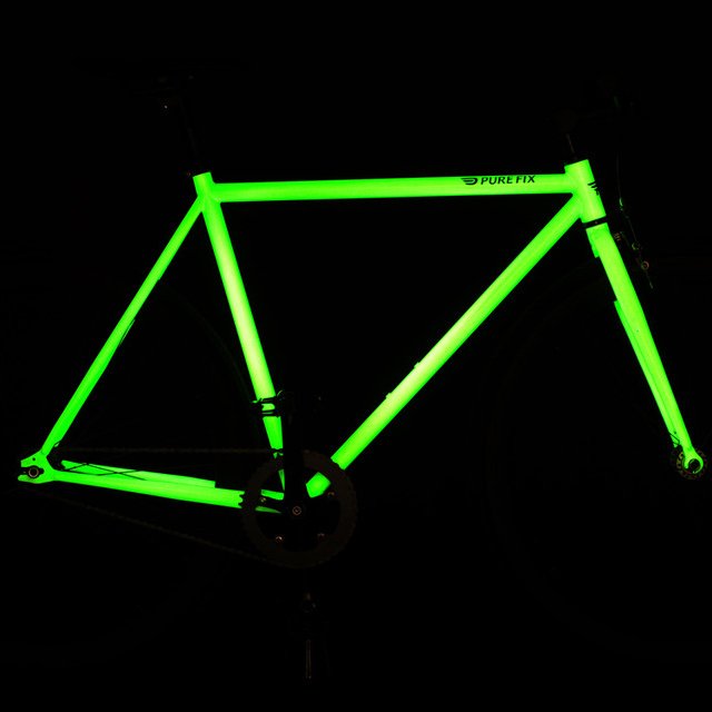 Glow in the Dark Fixed Gear Bike by Pure Fix