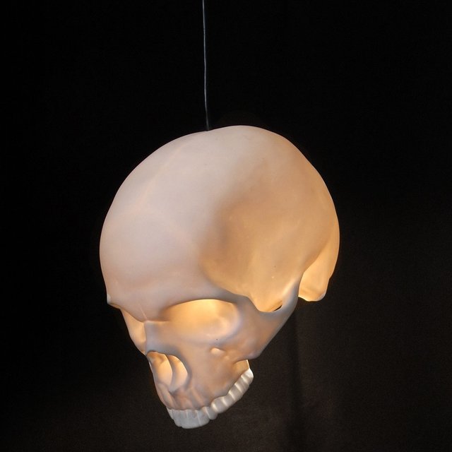 Goliath Skull Lamp by Alex Garnett