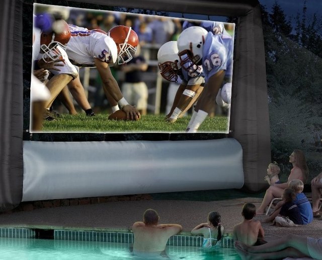 Inflatable Jumbo Tron Movie Screen