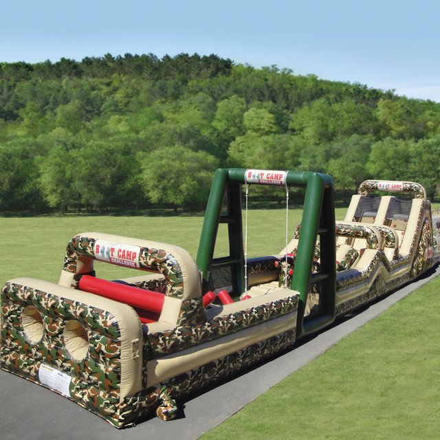 Inflatable Military Obstacle Course