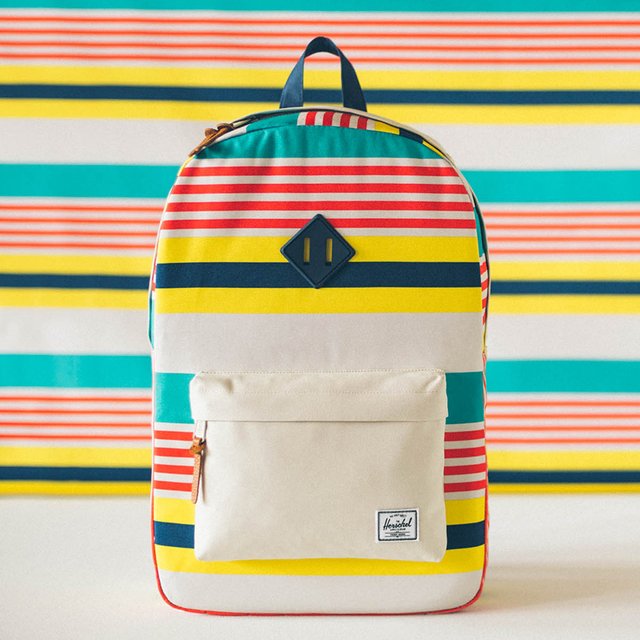 Malibu Stripe Heritage Backpack by Herschel Supply Co.