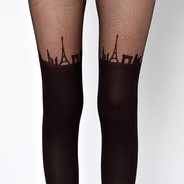 Paris Skyline Tights