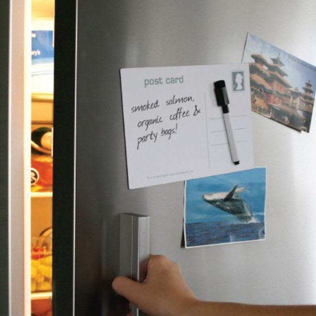 Post Card Magnetic Memo Board