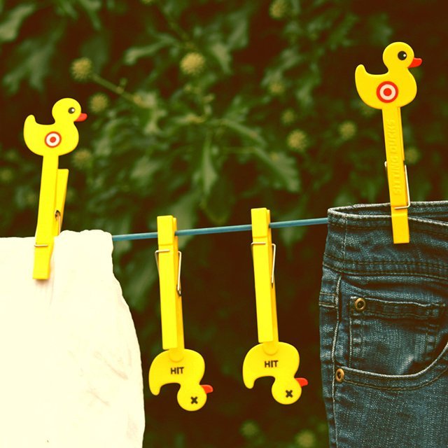 Sitting Duck Clothes Pegs