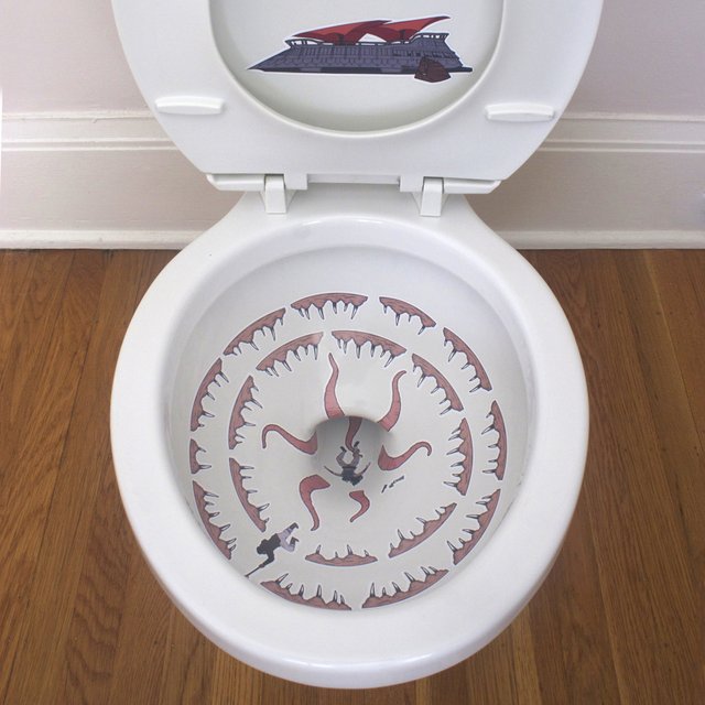 Star Wars Sarlacc Toilet Decals