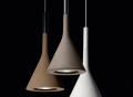 Aplomb Concrete Pendant Lamp by Foscarini