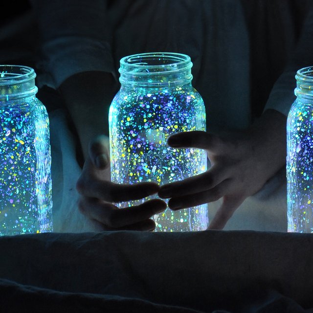 Glitter Glow Paint