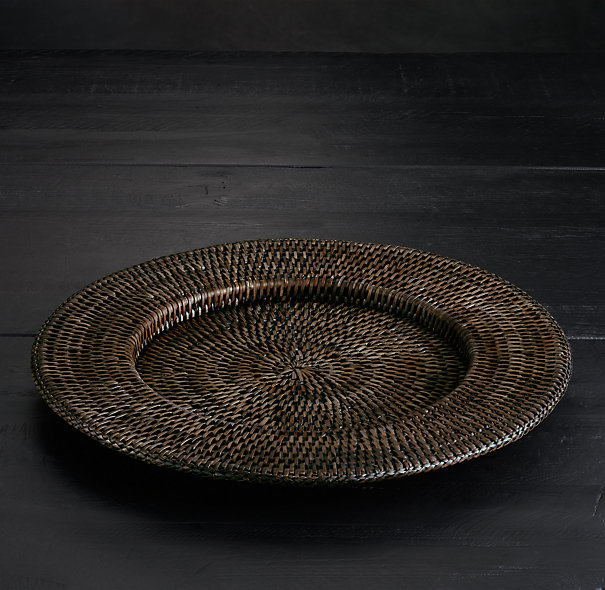 Handwoven Rattan Charger