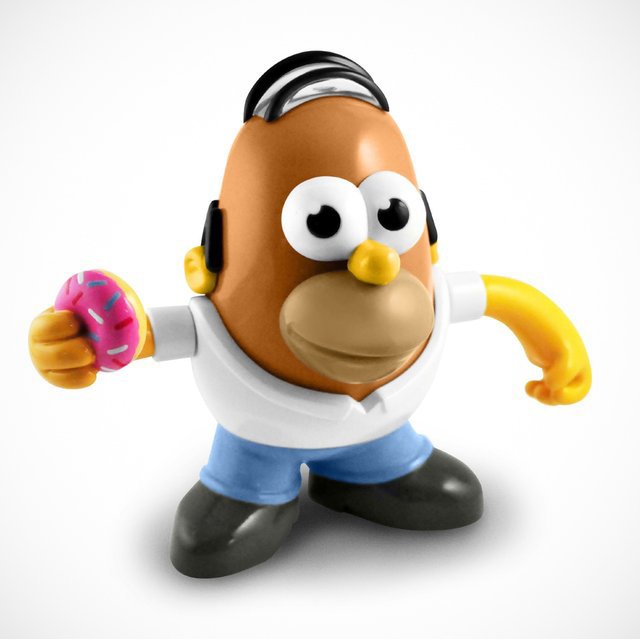 Mr. Potato Head Homer Simpson Figure