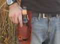 Outlaw Leather Beer Holster