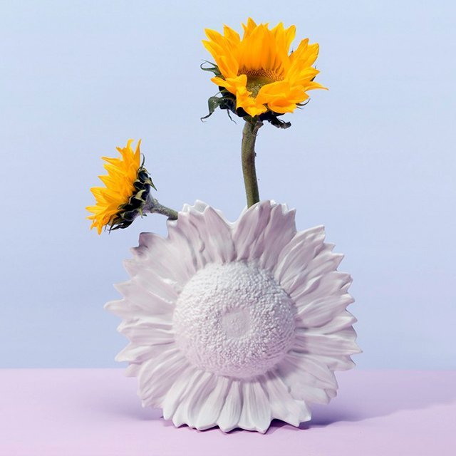 Reality Sunflower Vase by Harry Allen