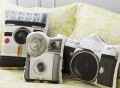 Vintage Camera Pillows by In The Seam