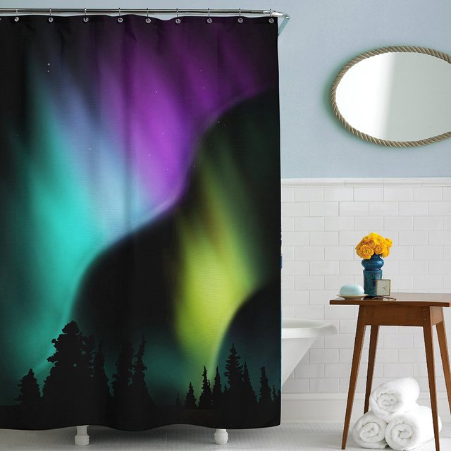 Aurora Shower Curtain
