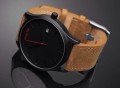 Black and Tan Watch by MVMT
