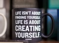 Creating Yourself Quotable Mug